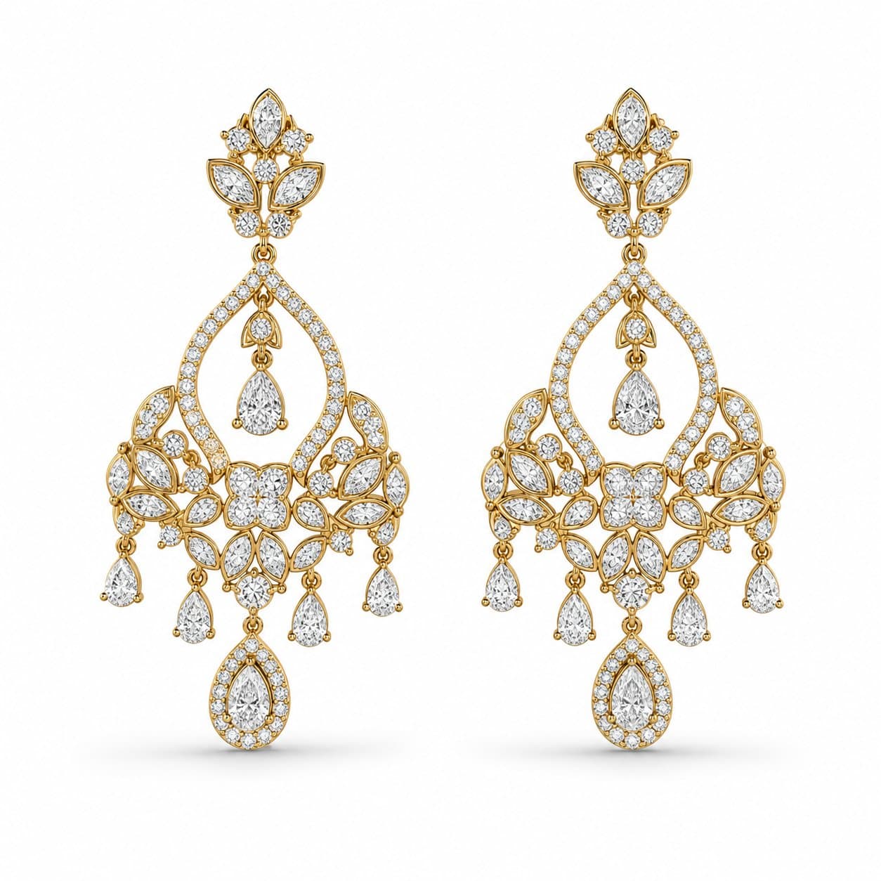 Cascade Chandelier Earrings